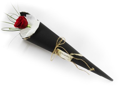 single rose wrap